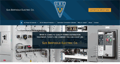 Desktop Screenshot of bertholdelectric.com